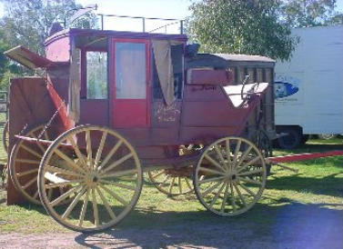 Stagecoach for Cowboy-Themed Parties